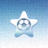 海星直播网站logo，绿色足球图案配白色星星